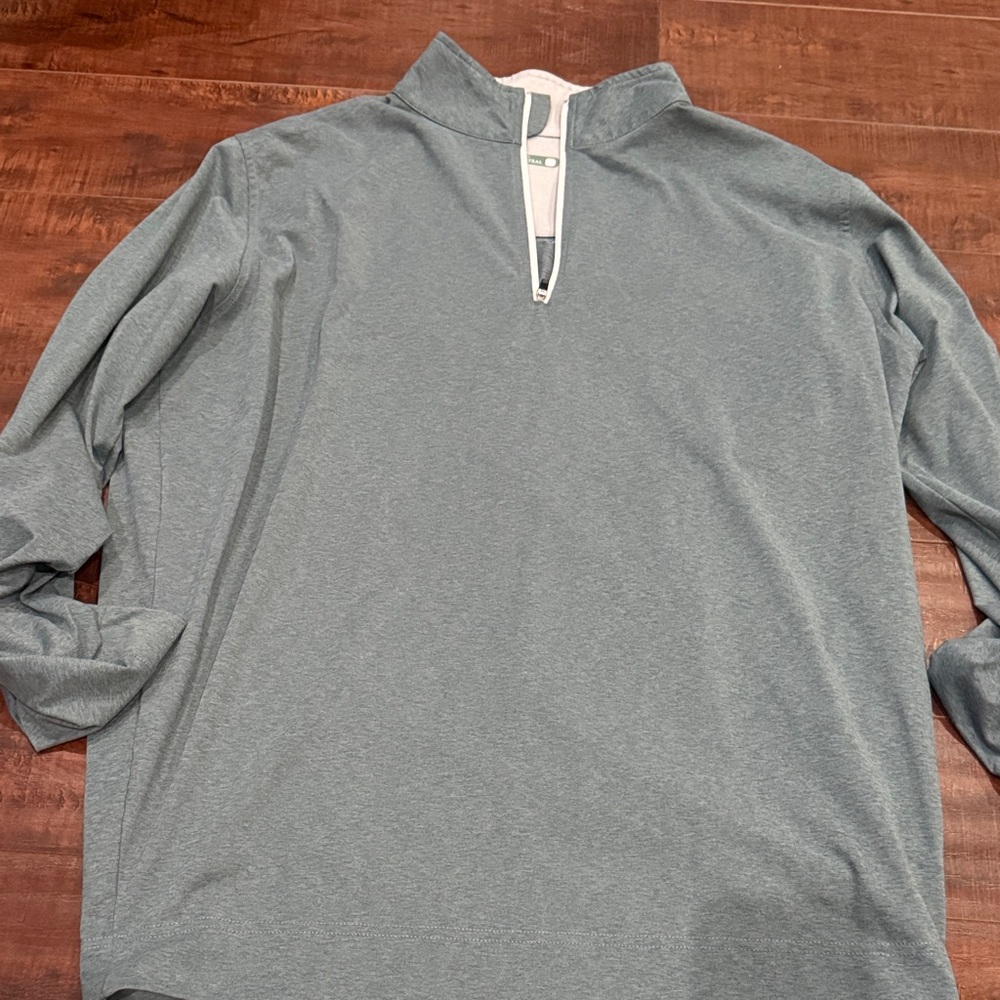 Men's Gray Quarter-Zip Jacket